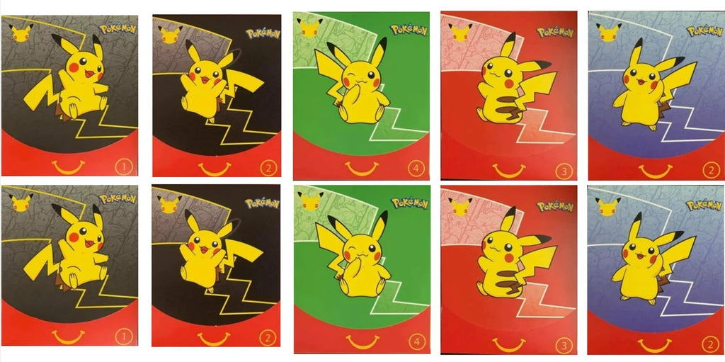 McDonald's 25th Anniversary Booster Pack (Random "Toy Number"/Color Variant)