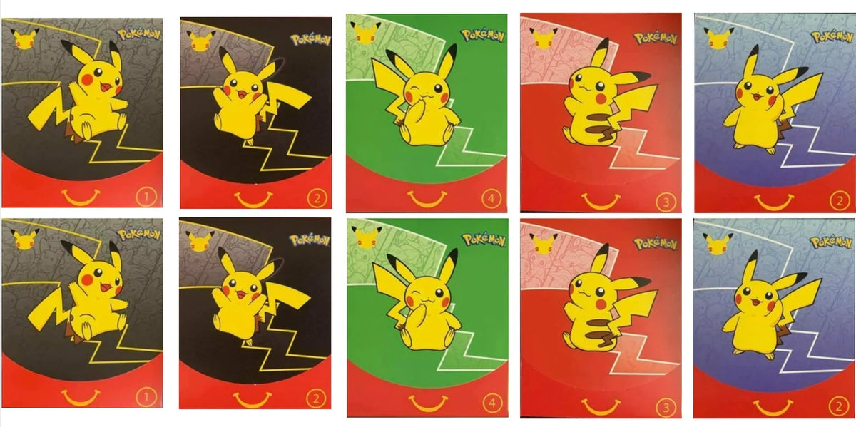 McDonald's 25th Anniversary Booster Pack (Random "Toy Number"/Color Variant)